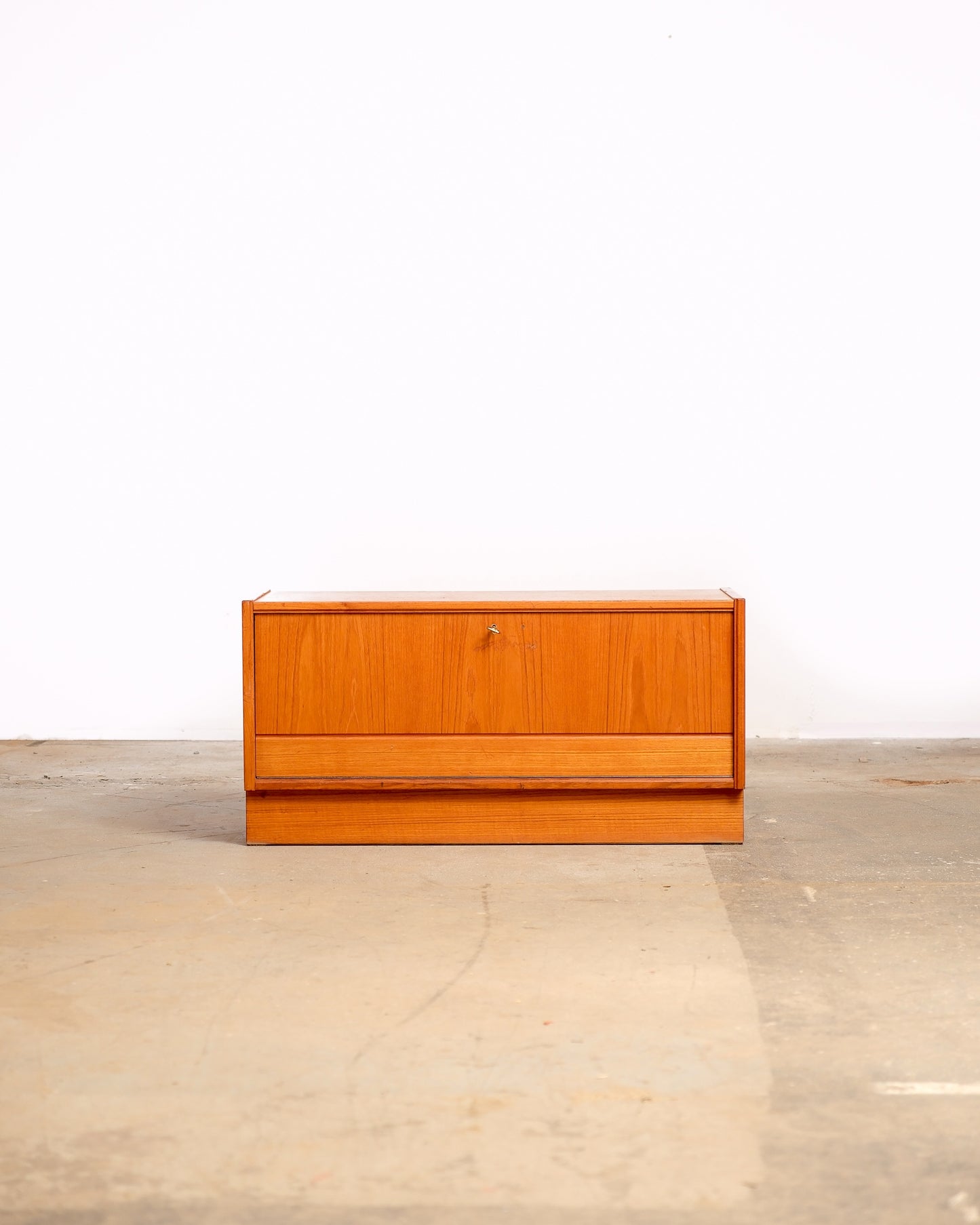 MCM Danish Teak Record Player Cabinet