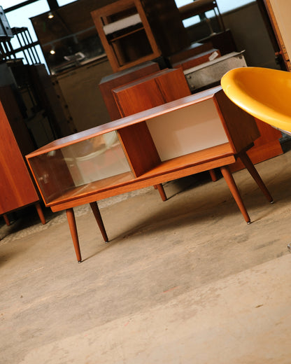 MCM Danish Teak Glass Cabinet