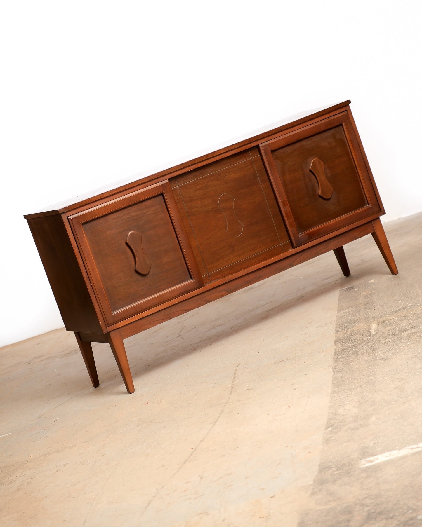 MCM Dark Walnut Credenza