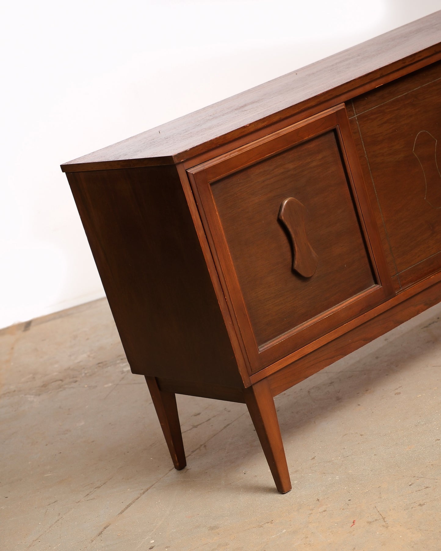 MCM Dark Walnut Credenza