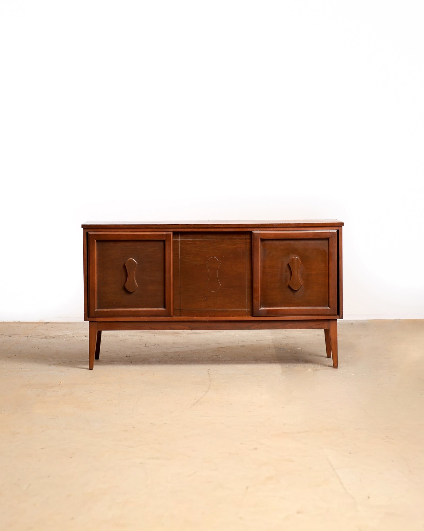 MCM Dark Walnut Credenza