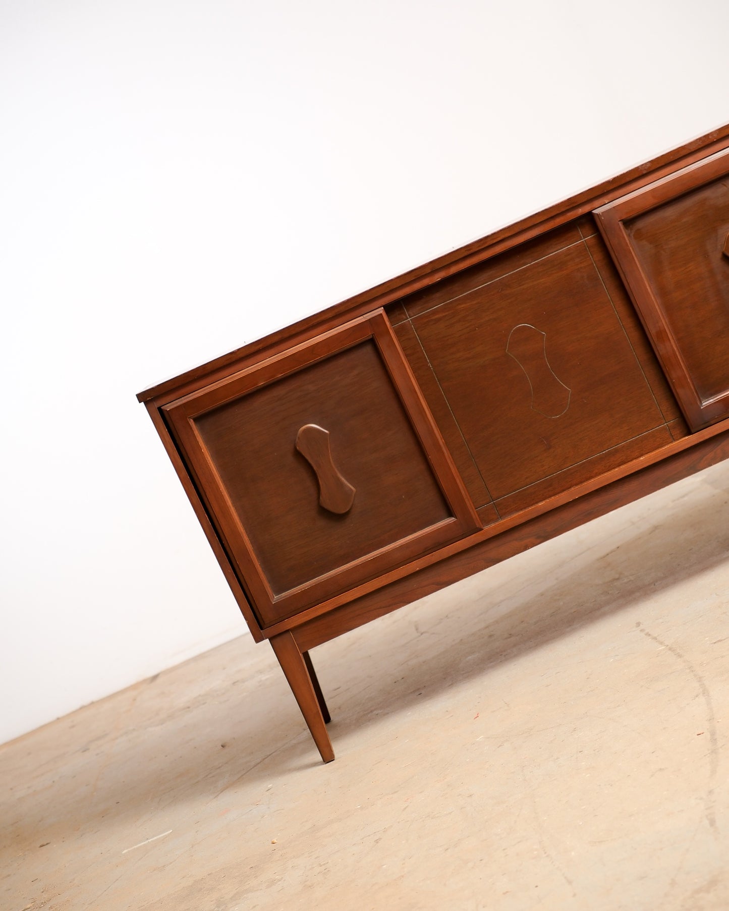 MCM Dark Walnut Credenza