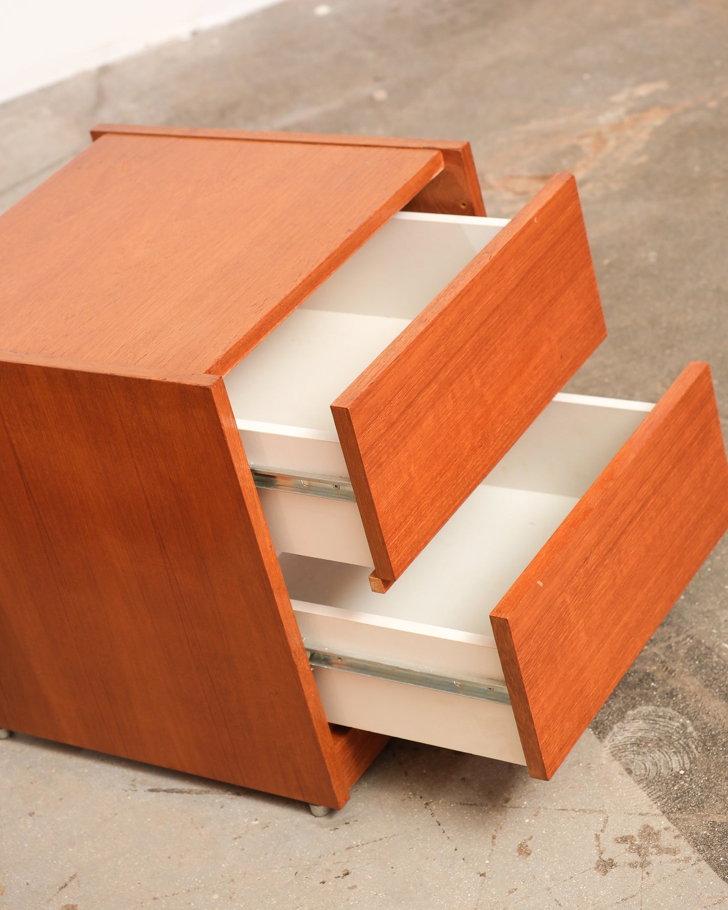 MCM Teak Nightstand Set