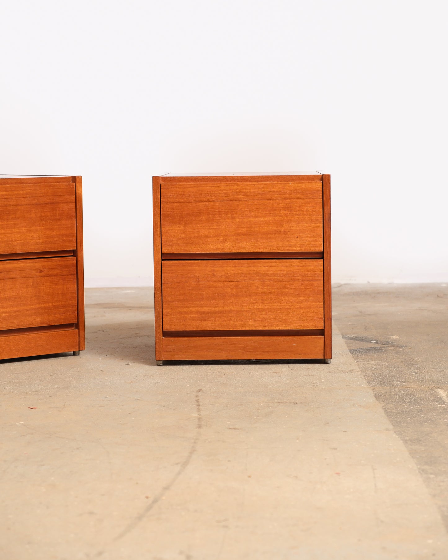 MCM Teak Nightstand Set