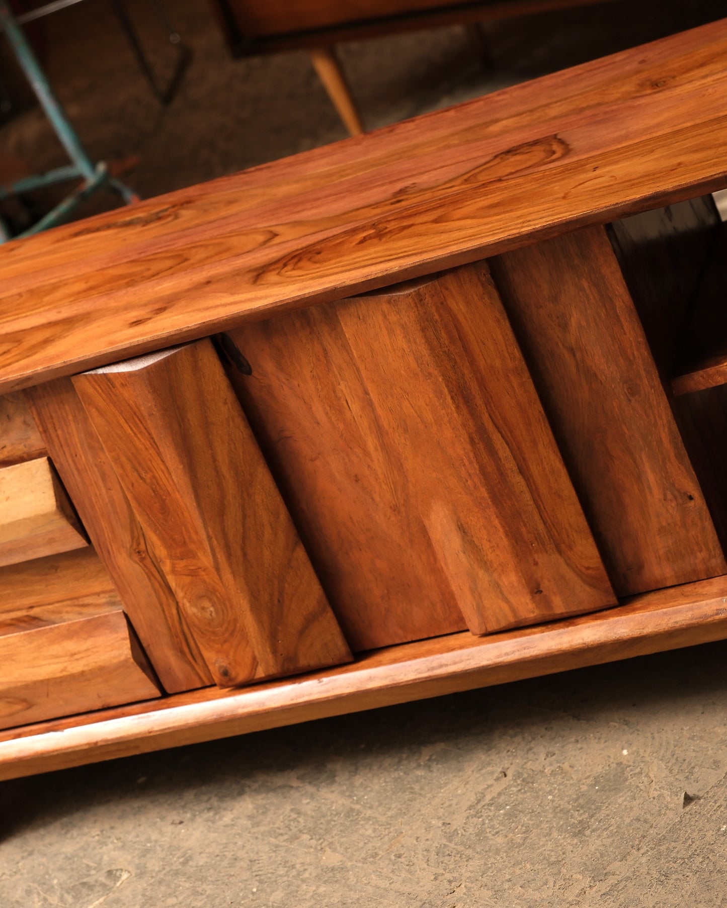 MCM Solid Wood Credenza