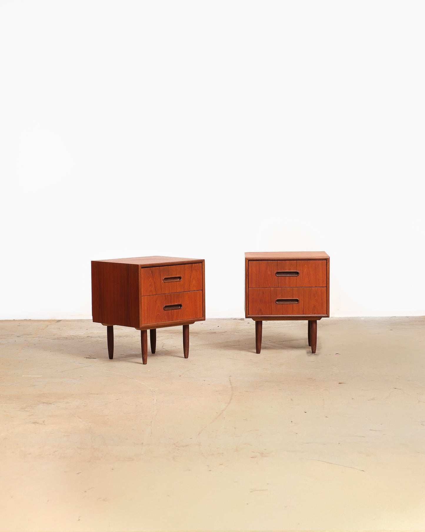 MCM Dark Walnut Nightstand Set