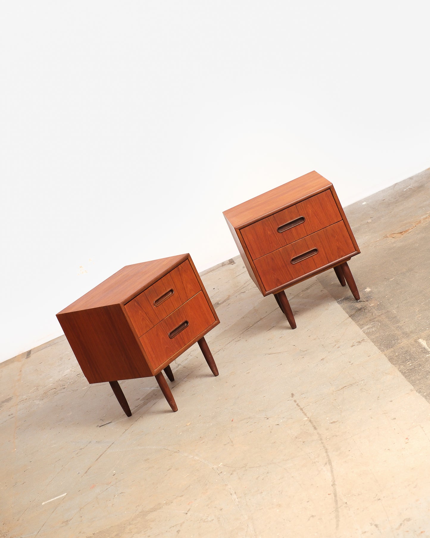 MCM Dark Walnut Nightstand Set