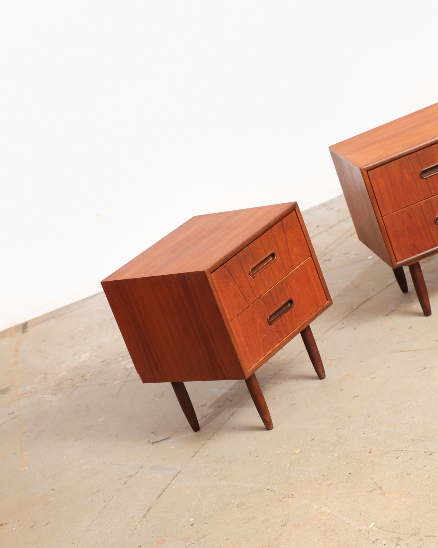 MCM Dark Walnut Nightstand Set