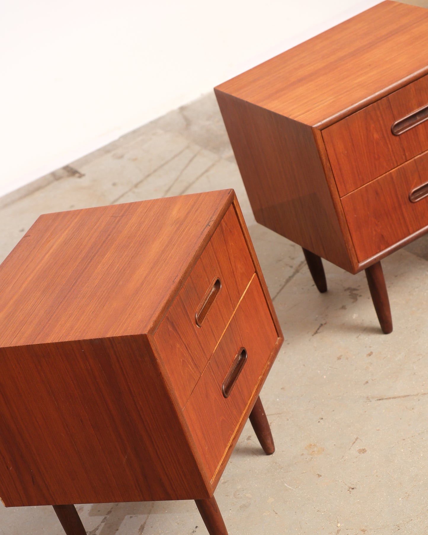 MCM Dark Walnut Nightstand Set