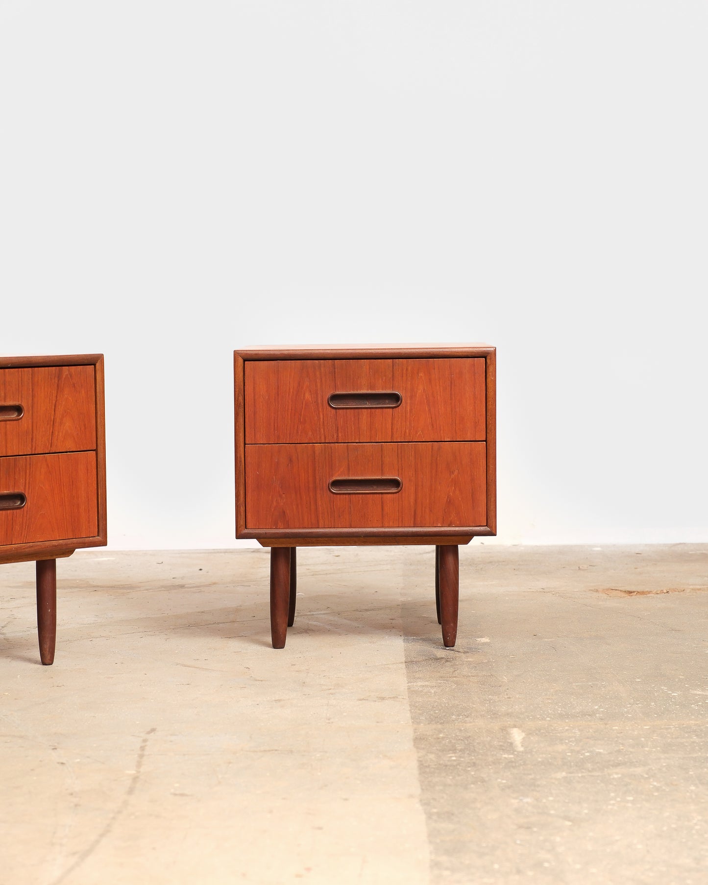 MCM Dark Walnut Nightstand Set