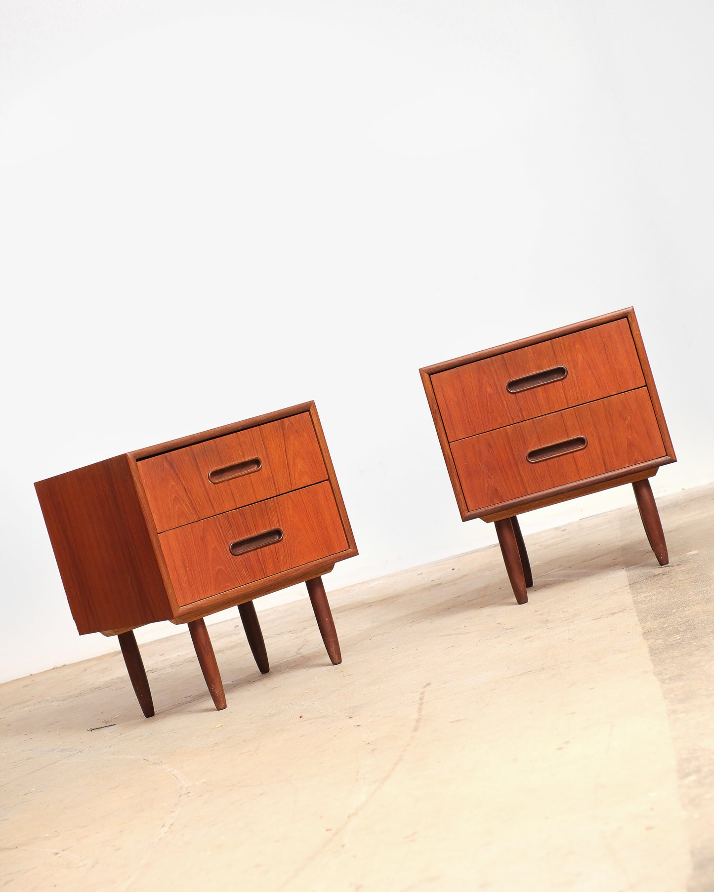 MCM Dark Walnut Nightstand Set