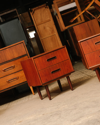 MCM Dark Walnut Nightstand Set