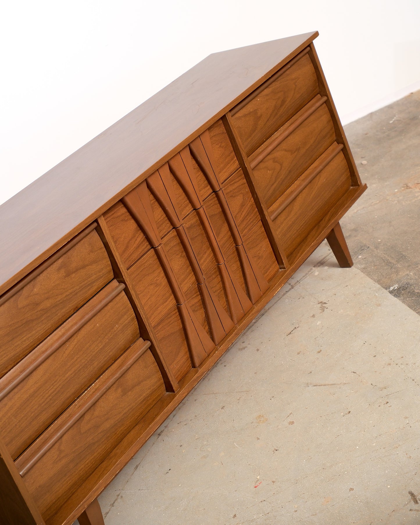 MCM Dark Walnut Dresser