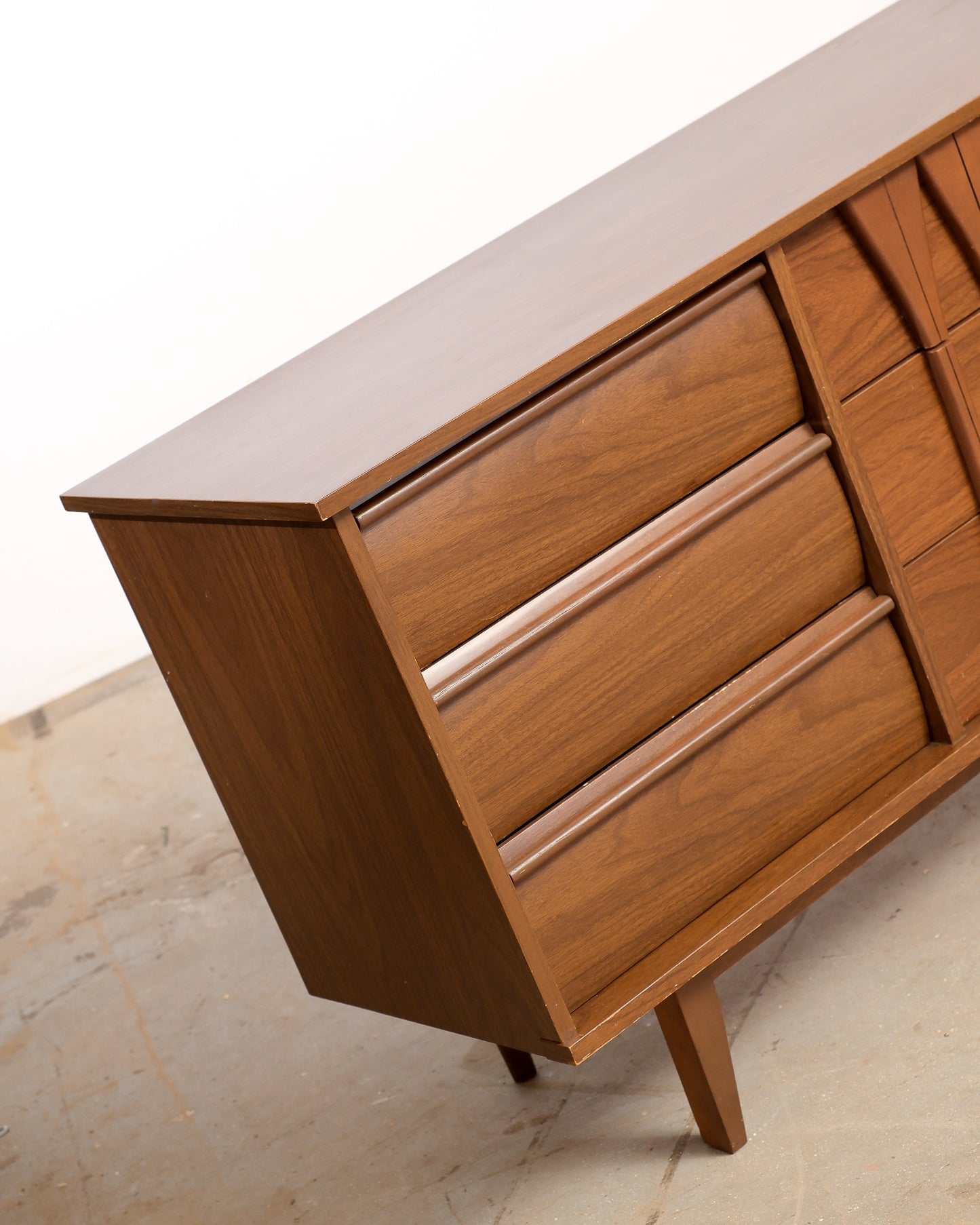 MCM Dark Walnut Dresser