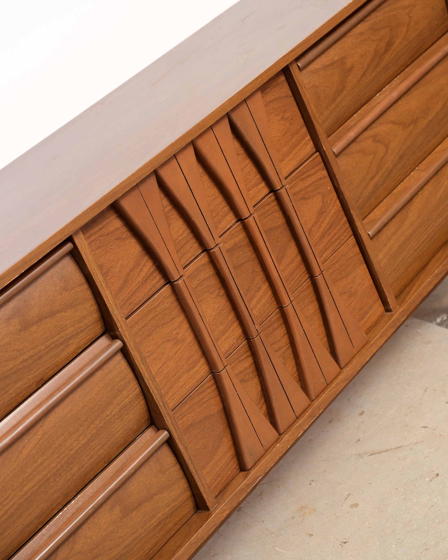 MCM Dark Walnut Dresser