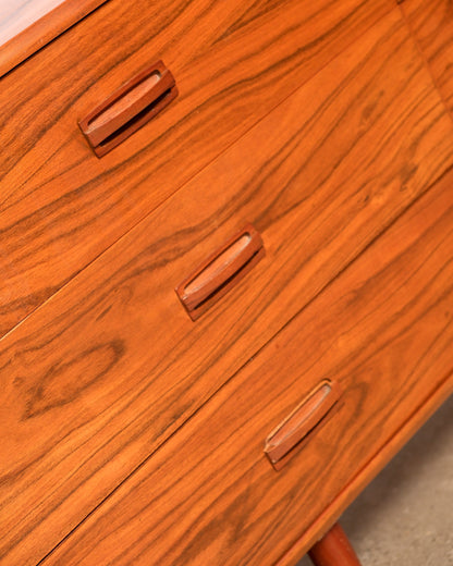MCM Rosewood 9-Drawer Dresser