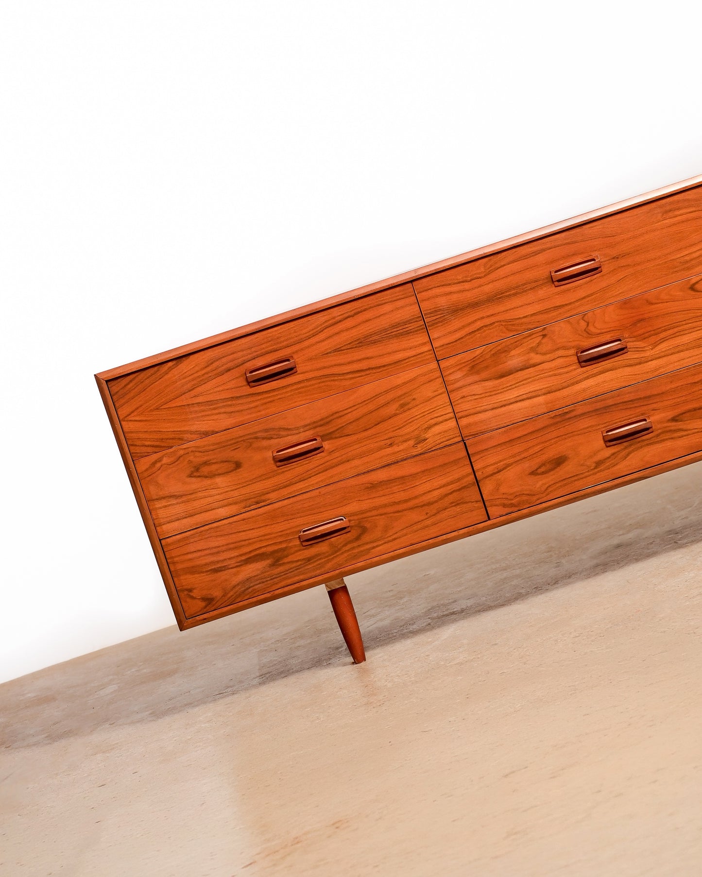 MCM Rosewood 9-Drawer Dresser
