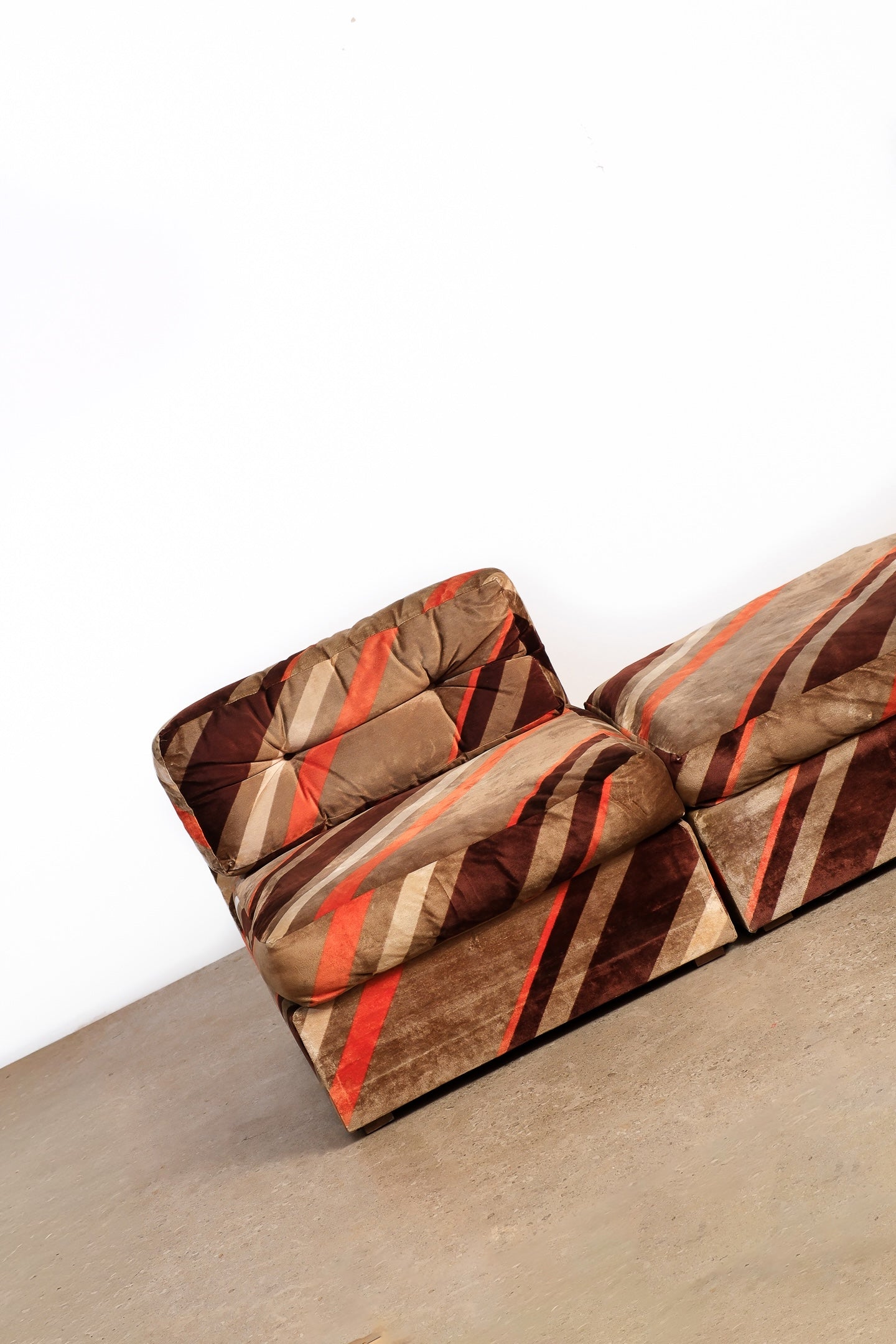 Vintage Modular Sofa by Luigi Tiengo for Cimon (1974)