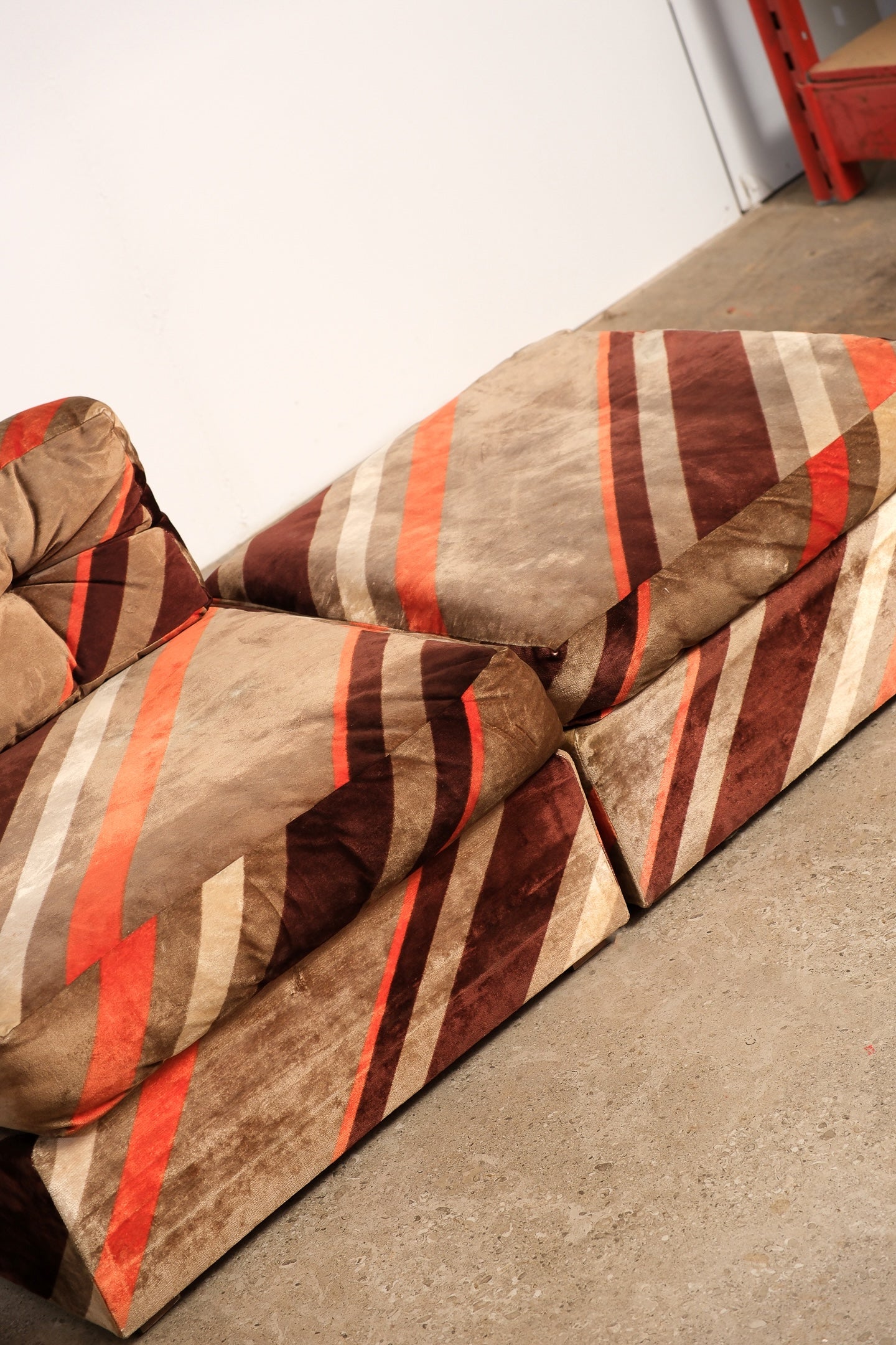 Vintage Modular Sofa by Luigi Tiengo for Cimon (1974)