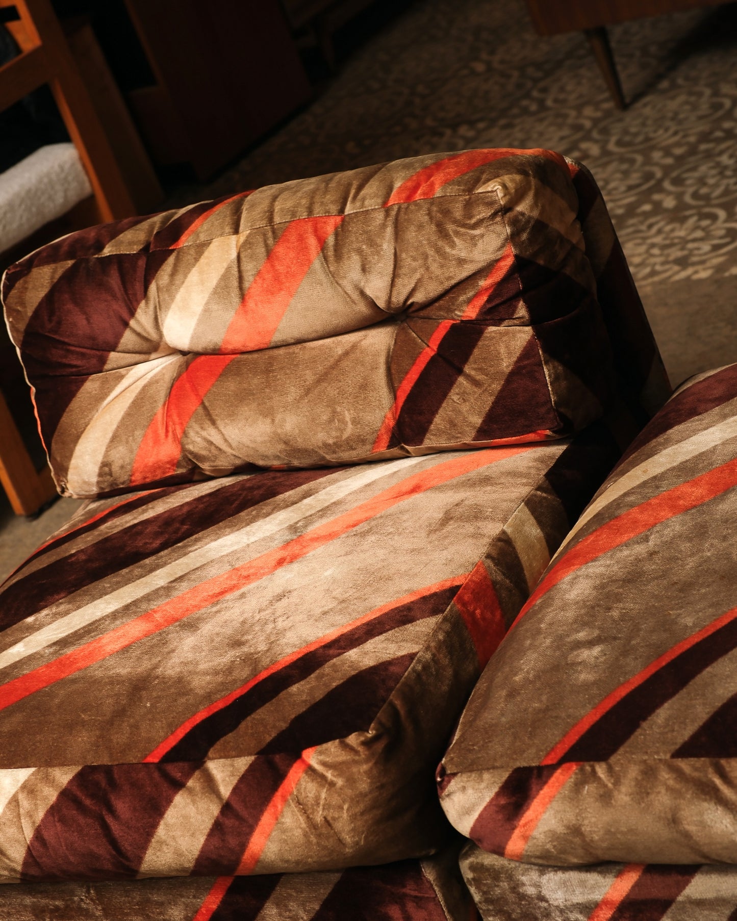 Vintage Modular Sofa by Luigi Tiengo for Cimon (1974)