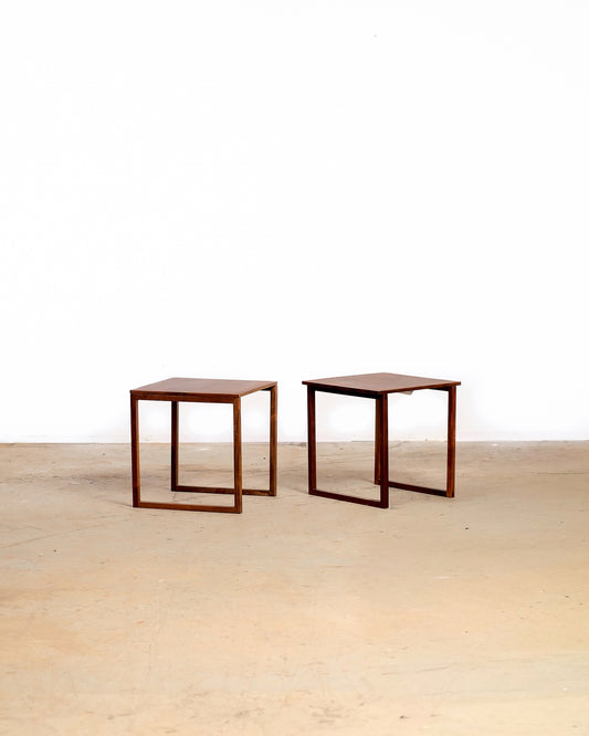 MCM Rosewood Side Table Set