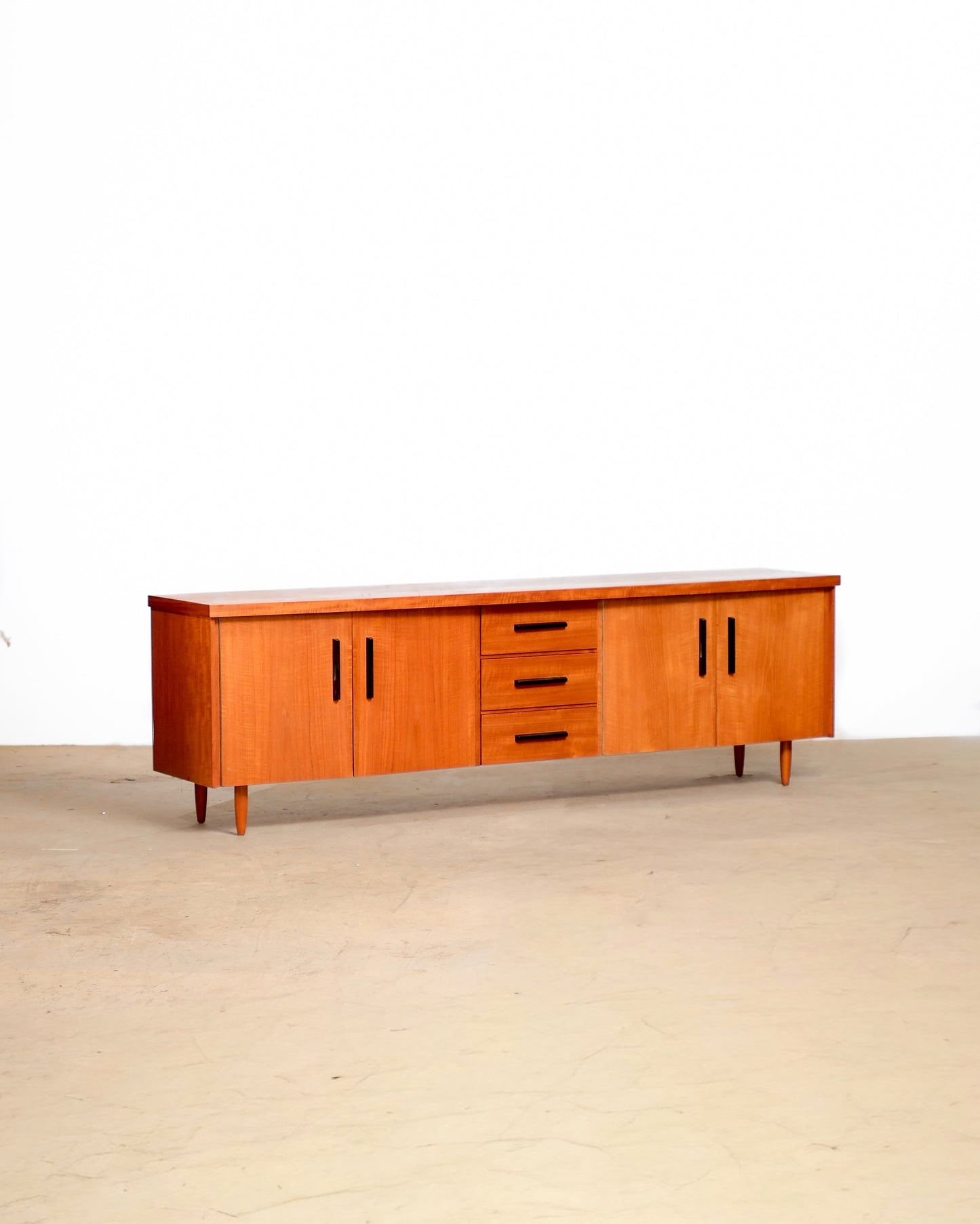 MCM Teak Minimalist Credenza