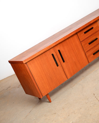 MCM Teak Minimalist Credenza