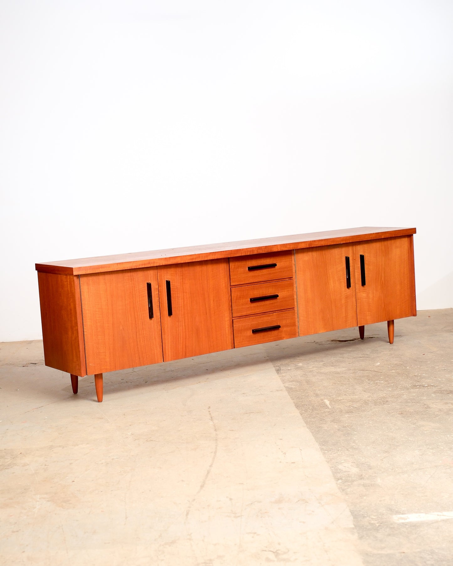 MCM Teak Minimalist Credenza