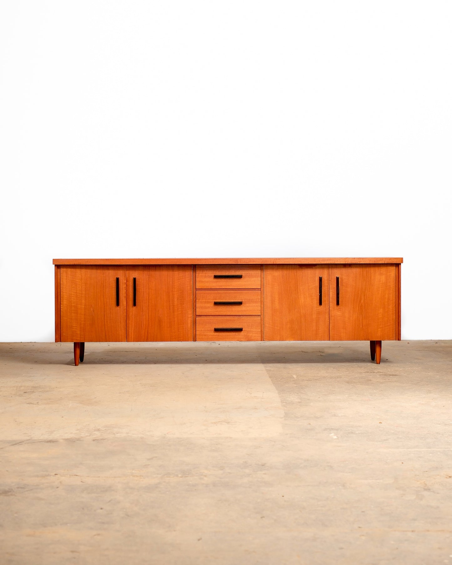 MCM Teak Minimalist Credenza
