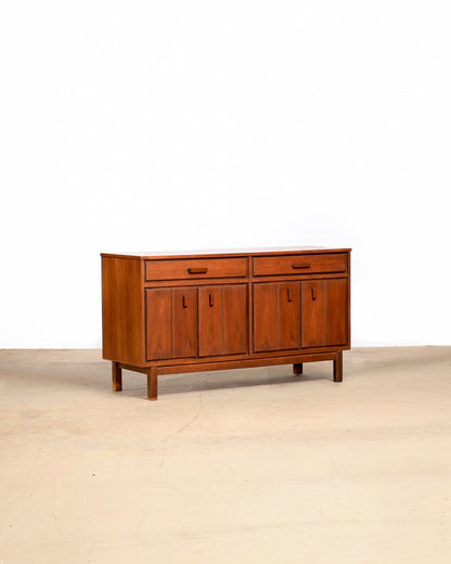 MCM Dark Walnut Credenza by HPL