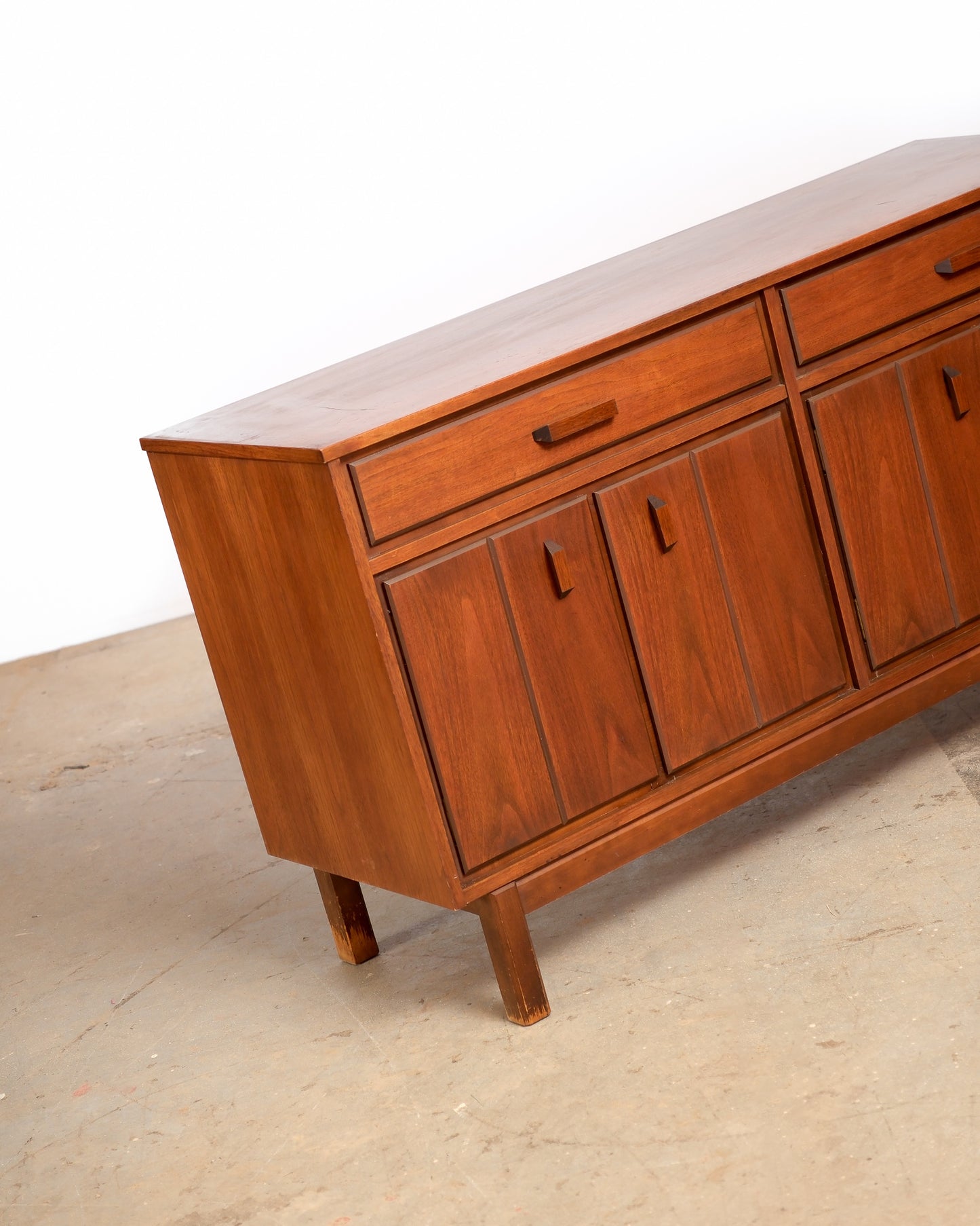 MCM Dark Walnut Credenza by HPL