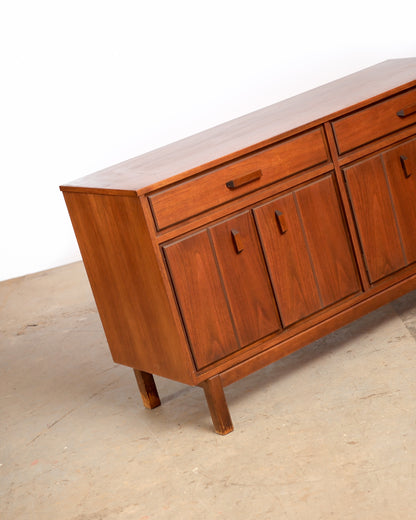 MCM Dark Walnut Credenza by HPL