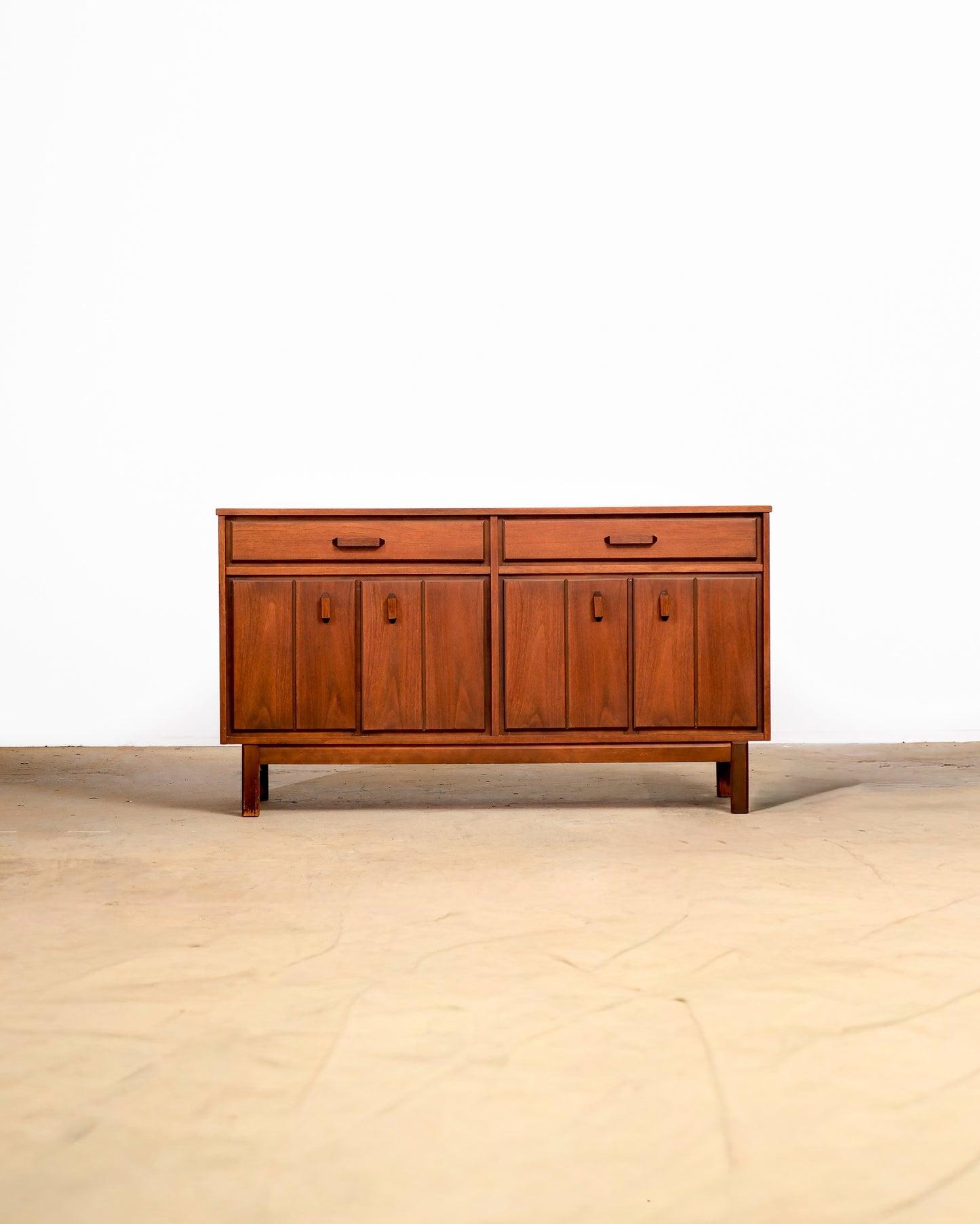 MCM Dark Walnut Credenza by HPL