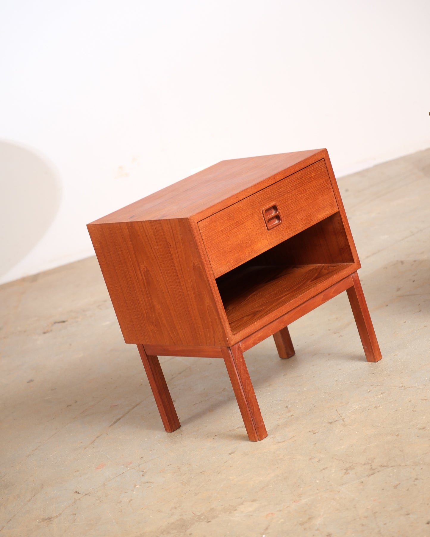 MCM Danish Teak Nightstand Set