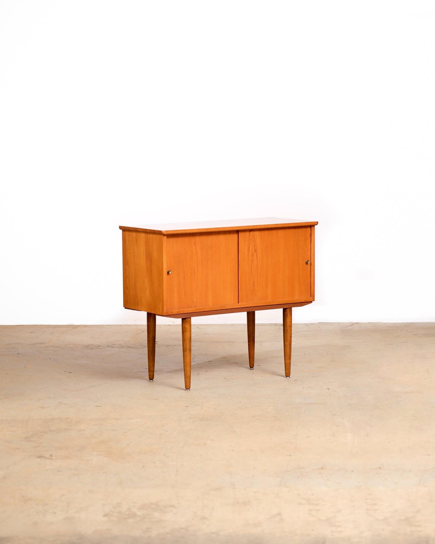 MCM Teak Record Cabinet