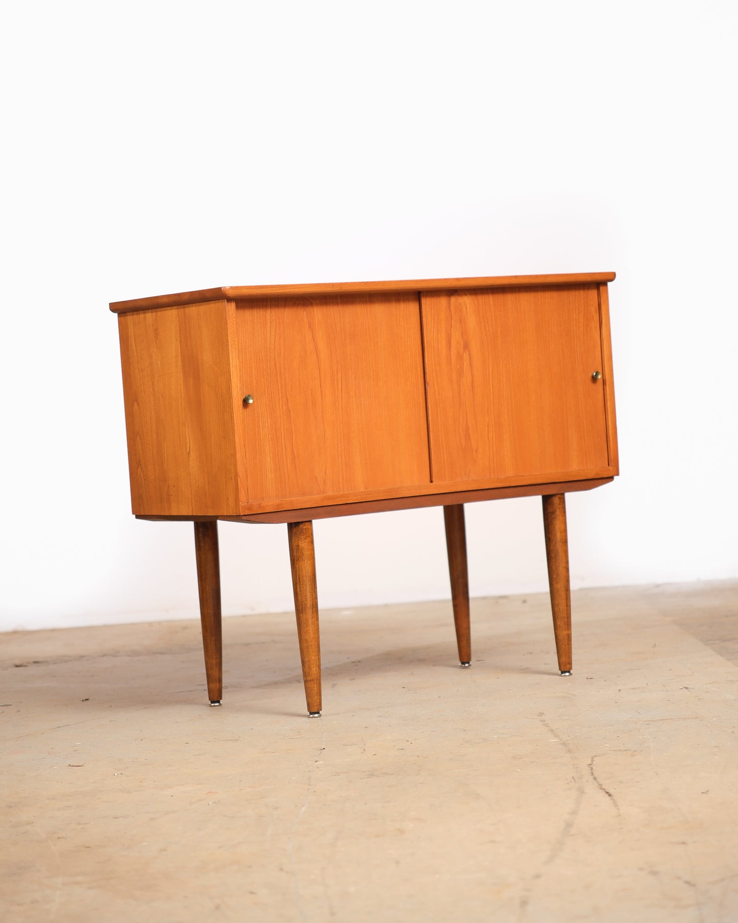 MCM Teak Record Cabinet