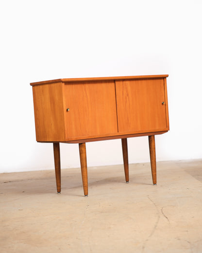 MCM Teak Record Cabinet