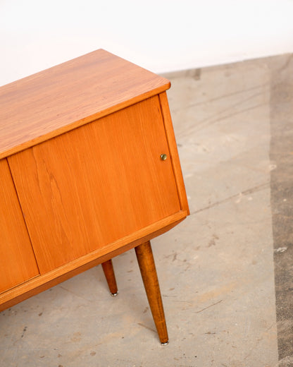 MCM Teak Record Cabinet