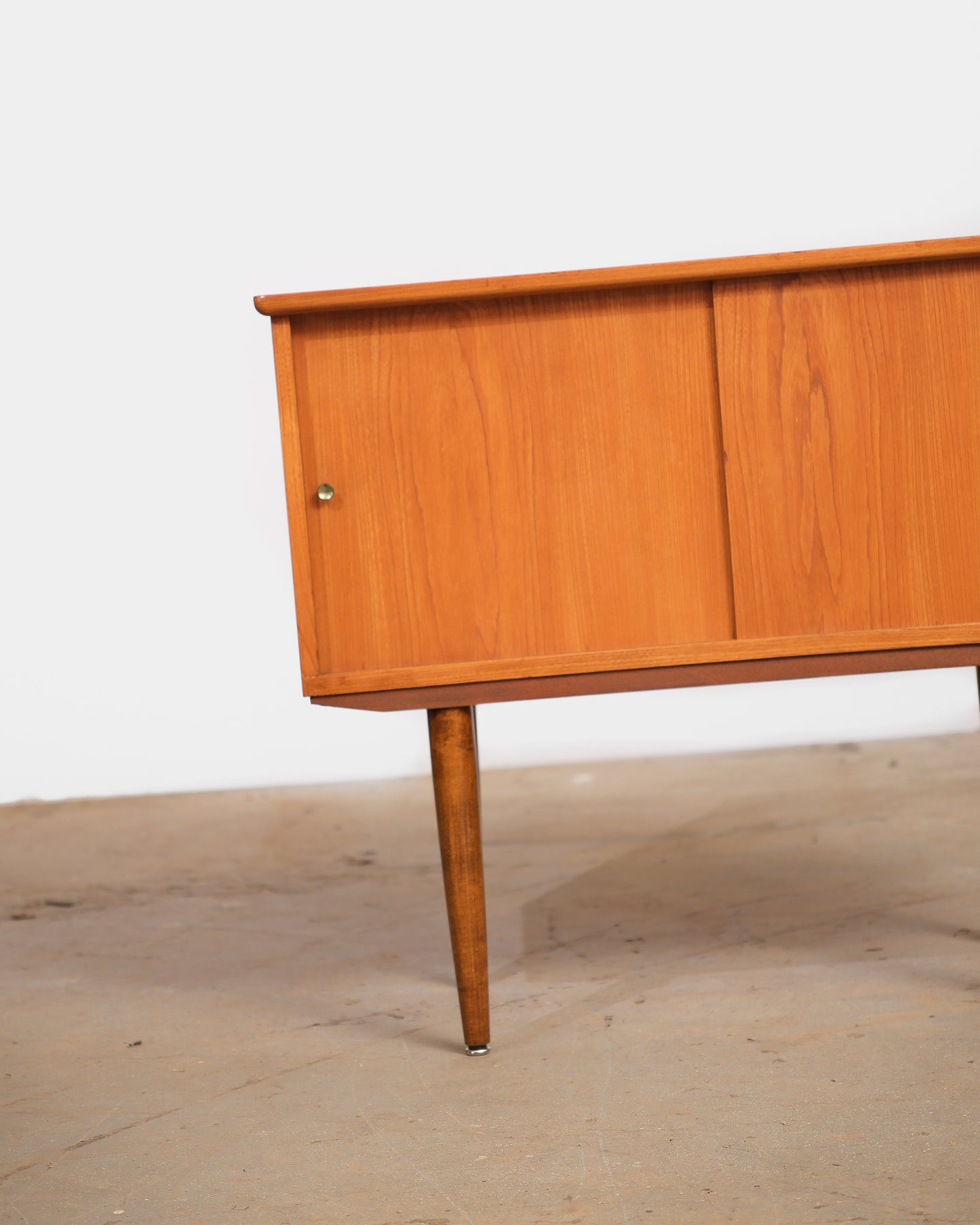 MCM Teak Record Cabinet