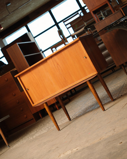 MCM Teak Record Cabinet