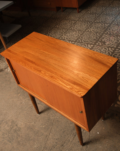 MCM Teak Record Cabinet
