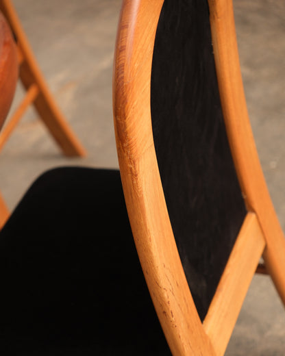 MCM Teak Round Table Set