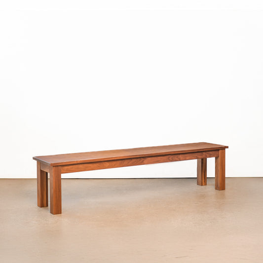 Dark Walnut Bench