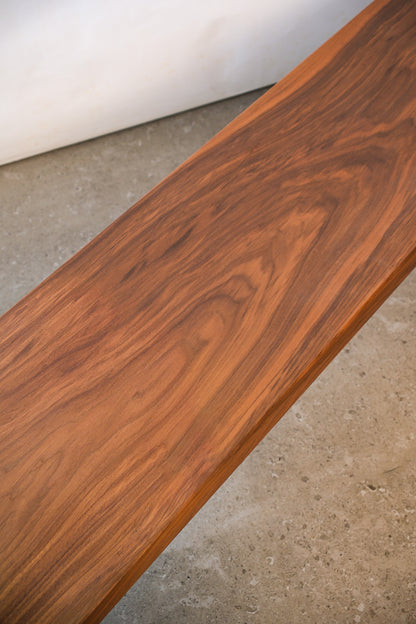 Dark Walnut Bench