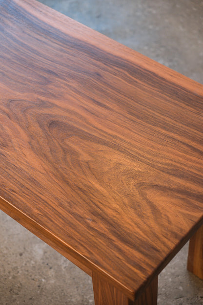 Dark Walnut Bench