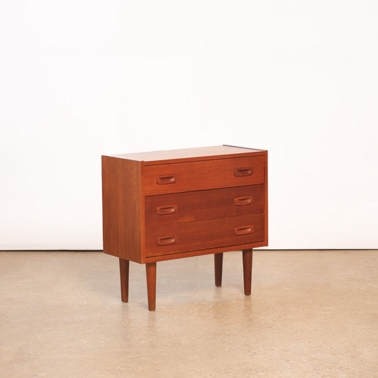MCM Dark Walnut Small End Table