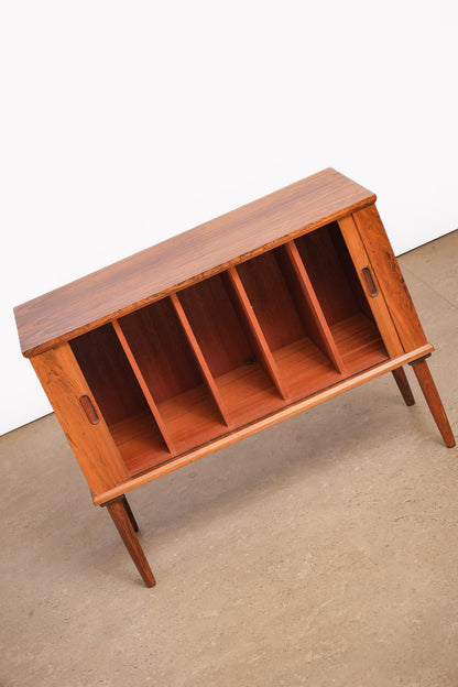 MCM Rosewood Record Cabinet
