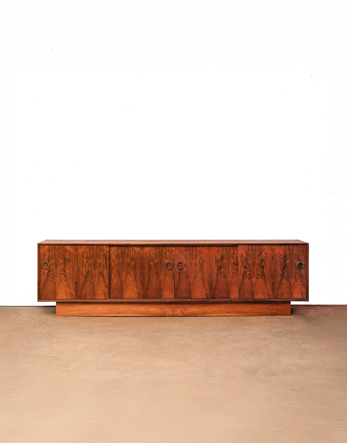 MCM Rosewood Credenza Wide