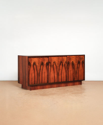 MCM Rosewood Credenza Wide