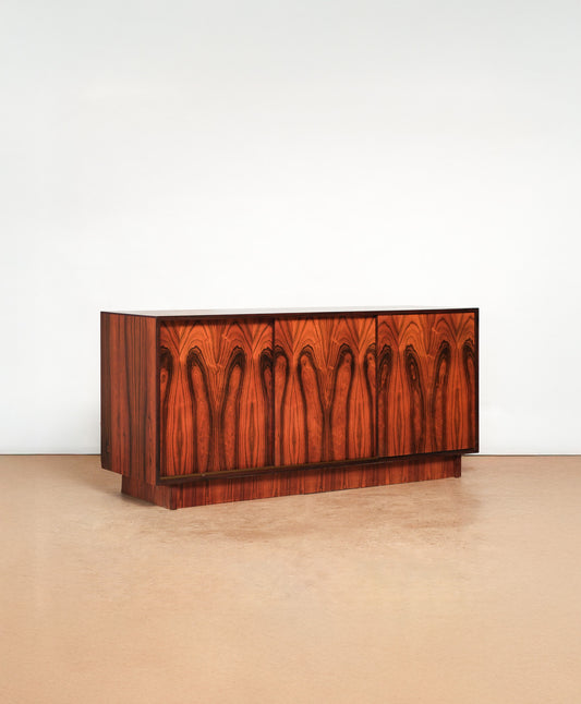 MCM Rosewood Credenza Wide